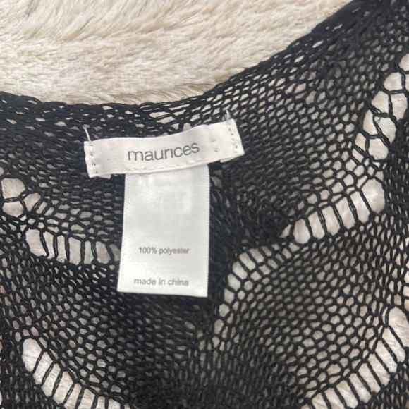 Maurices Black Knit Komo NWOT - Picture 2 of 5
